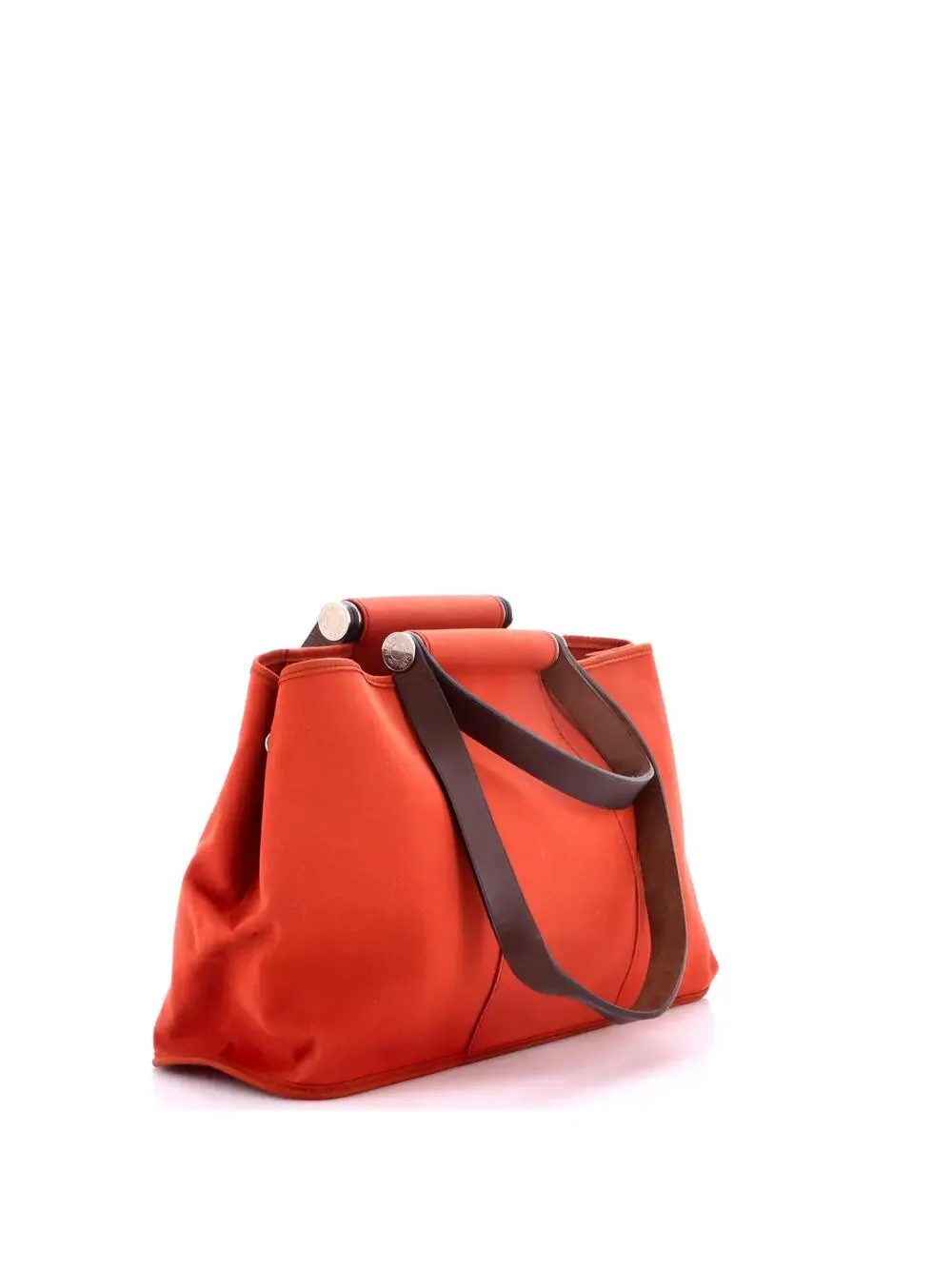Hermes Cabag Elan Toile And Leather 39 #333510H14B